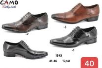 Półbuty wiązane męskie (41-46/12P)