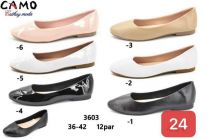 Baleriny damskie (36-42/12P)