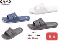 Klapki basenowe damskie (36-41/24P)