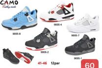 Buty sportowe wiązane męskie (41-46/12P)