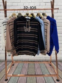 Bluzy z kapturem damskie (S-XL/10szt)