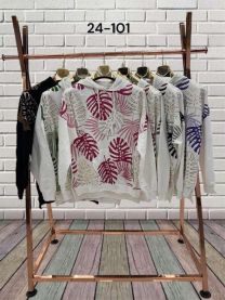 Bluzy z kapturem damskie (S-XL/10szt)