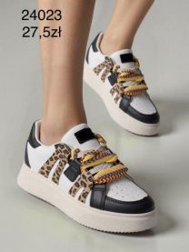buty sportowe wiązane damskie (36-41/12P)