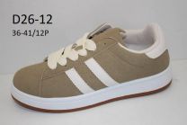 buty sportowe wiązane damskie (36-41/12P)