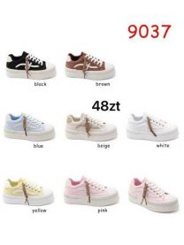 Trampki wiążane damskie(36-41/12P)