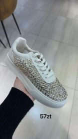 buty sportowe wiązane damskie (36-41/12P)