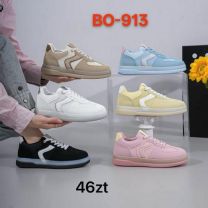 buty sportowe wiązane damskie (36-41/12P)