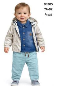 Komplet Dziecięce Turecka (74-92/12szt)