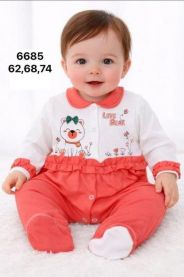 Kombinezony Niemowlęce Turecka (62-74/12szt)