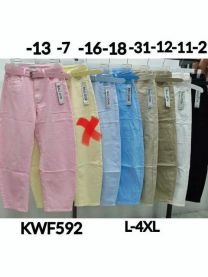 Spodnie Jeans damskie (L-4XL/10szt)