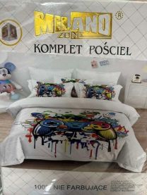 Komplet pościel 4 częściowy (160x200cm/6kompletów)
