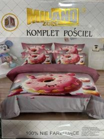 Komplet pościel 4 częściowy (160x200cm/6kompletów)