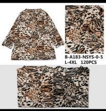 Bluzka damska (L-4XL/12szt)