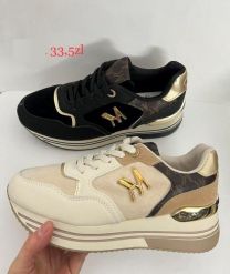 buty sportowe wiązane damskie (36-41/12P)