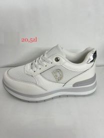 buty sportowe wiązane damskie (36-41/12P)