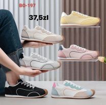 buty sportowe wiązane damskie (36-41/12P)