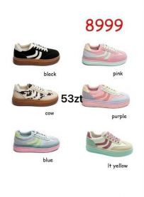 buty sportowe wiązane damskie (36-41/12P)