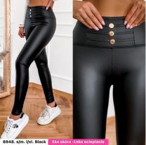 Spodnie ekoskóra damskie (S-XL/12szt)