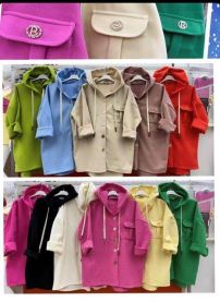 Bluzy z kapturem włoskie (uniwersalny/6szt)