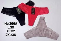 Stringi damskie (L-2XL/24szt)