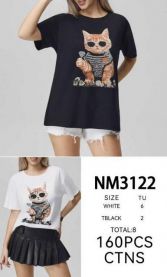 Bluzka damska (uniwersalny/8szt)