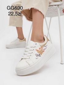 buty sportowe wiązane damskie (36-41/12P)