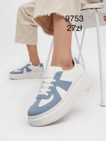 buty sportowe wiązane damskie (36-41/12P)