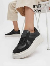 buty sportowe wiązane damskie (36-41/12P)