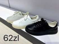 buty sportowe wiązane damskie (36-41/12P)