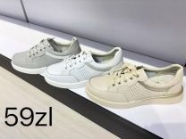 buty sportowe wiązane damskie (36-41/12P)