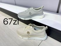 buty sportowe wiązane damskie (36-41/12P)