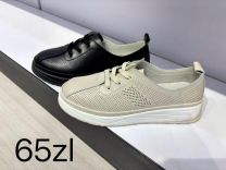 buty sportowe wiązane damskie (36-41/12P)