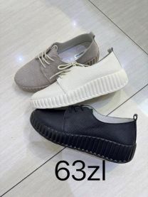 buty sportowe wiązane damskie (36-41/12P)
