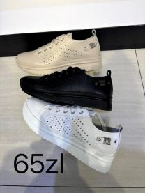 buty sportowe wiązane damskie (36-41/12P)