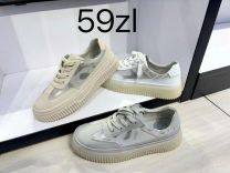 buty sportowe wiązane damskie (36-41/12P)