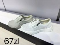 buty sportowe wiązane damskie (36-41/12P)
