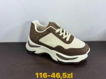 buty sportowe wiązane damskie (36-41/12P)