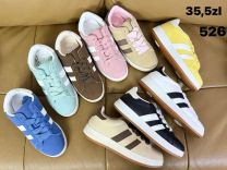 buty sportowe wiązane damskie (36-41/12P)