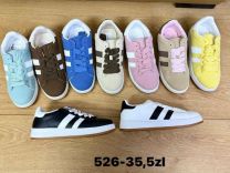 buty sportowe wiązane damskie (36-41/12P)