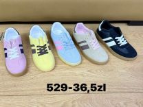 buty sportowe wiązane damskie (36-41/12P)