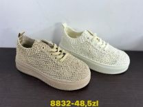 buty sportowe wiązane damskie (36-41/12P)