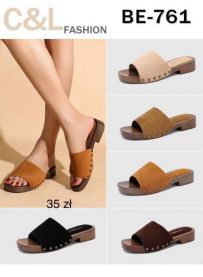 Klapki na płaskim (36-41/12P)