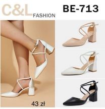 Sandały na obcasie (36-41/12P)