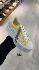 buty sportowe wiązane damskie (36-41/12P)