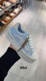 buty sportowe wiązane damskie (36-41/12P)