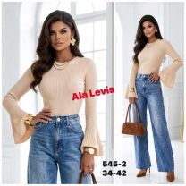 Spodnie jeans damskie (34-42/10szt)