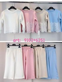 Komplet dziewczęcy (4-14LAT/6kpt)