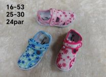 Trampki na rzepy dziewczynka (25-30/24P)