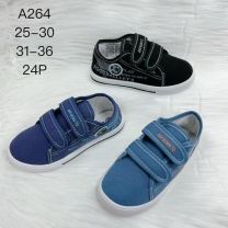 Trampki na rzepy chłopięce (25-30/24p)