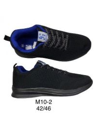 Buty sportowe wiązane męskie (42-46/12P)